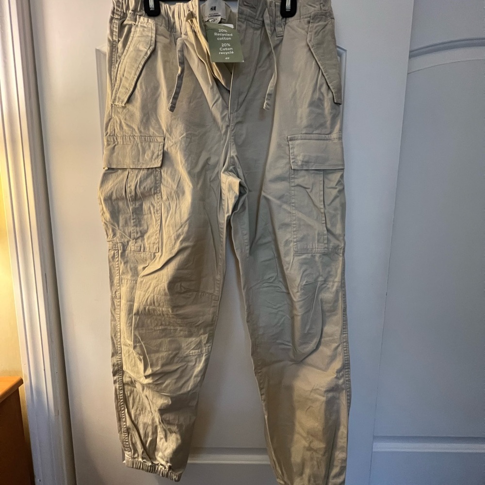 H&M Light Tan Cargo Pants